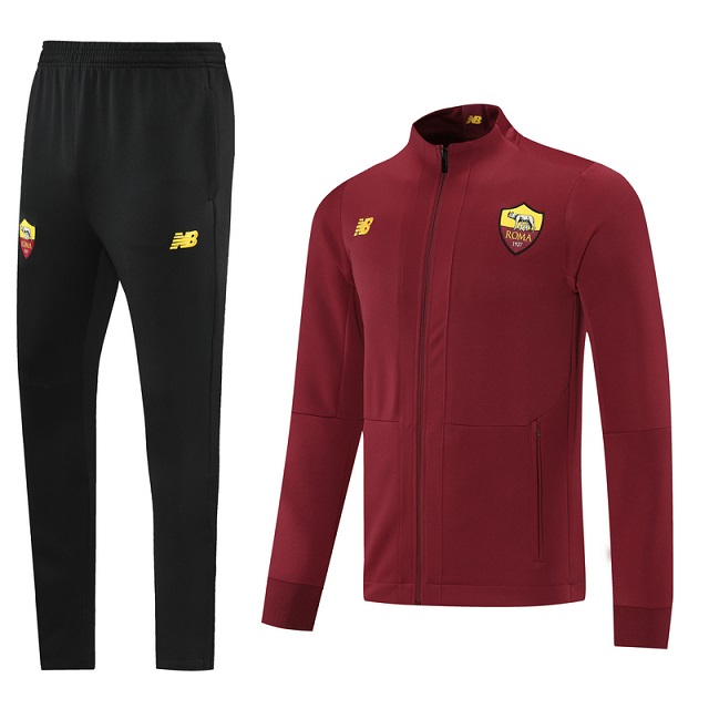 AAA Quality Roma 21/22 Tracksuit - Dark Red